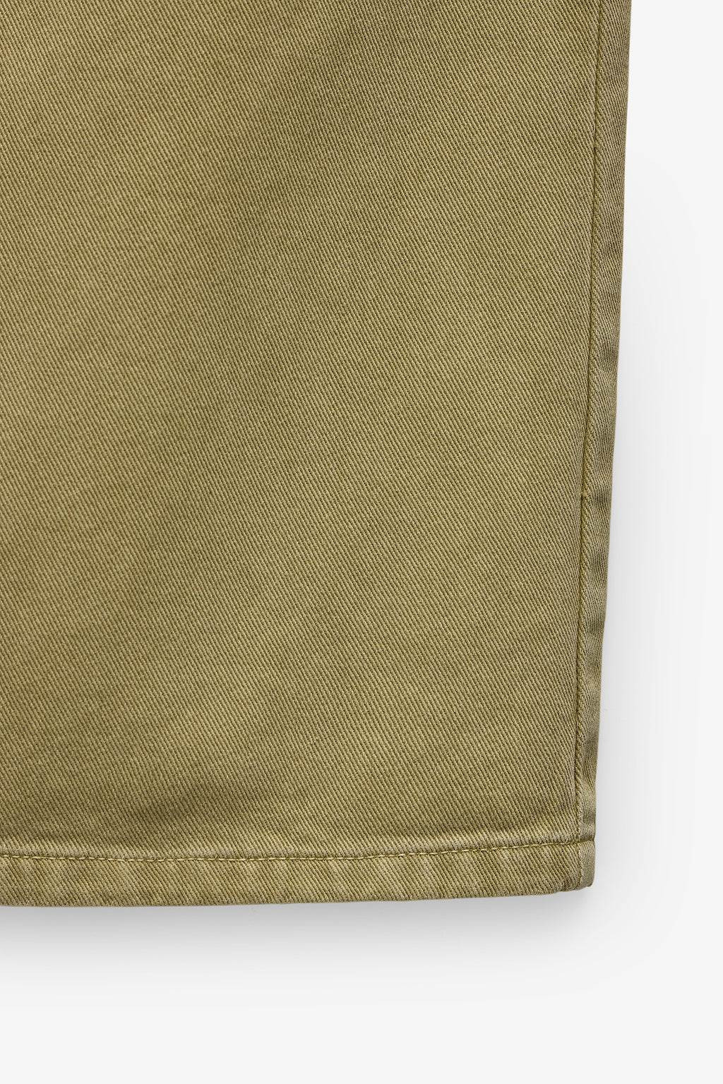 PANTALÓN DE SARGA TEÑIDA EN PRENDA