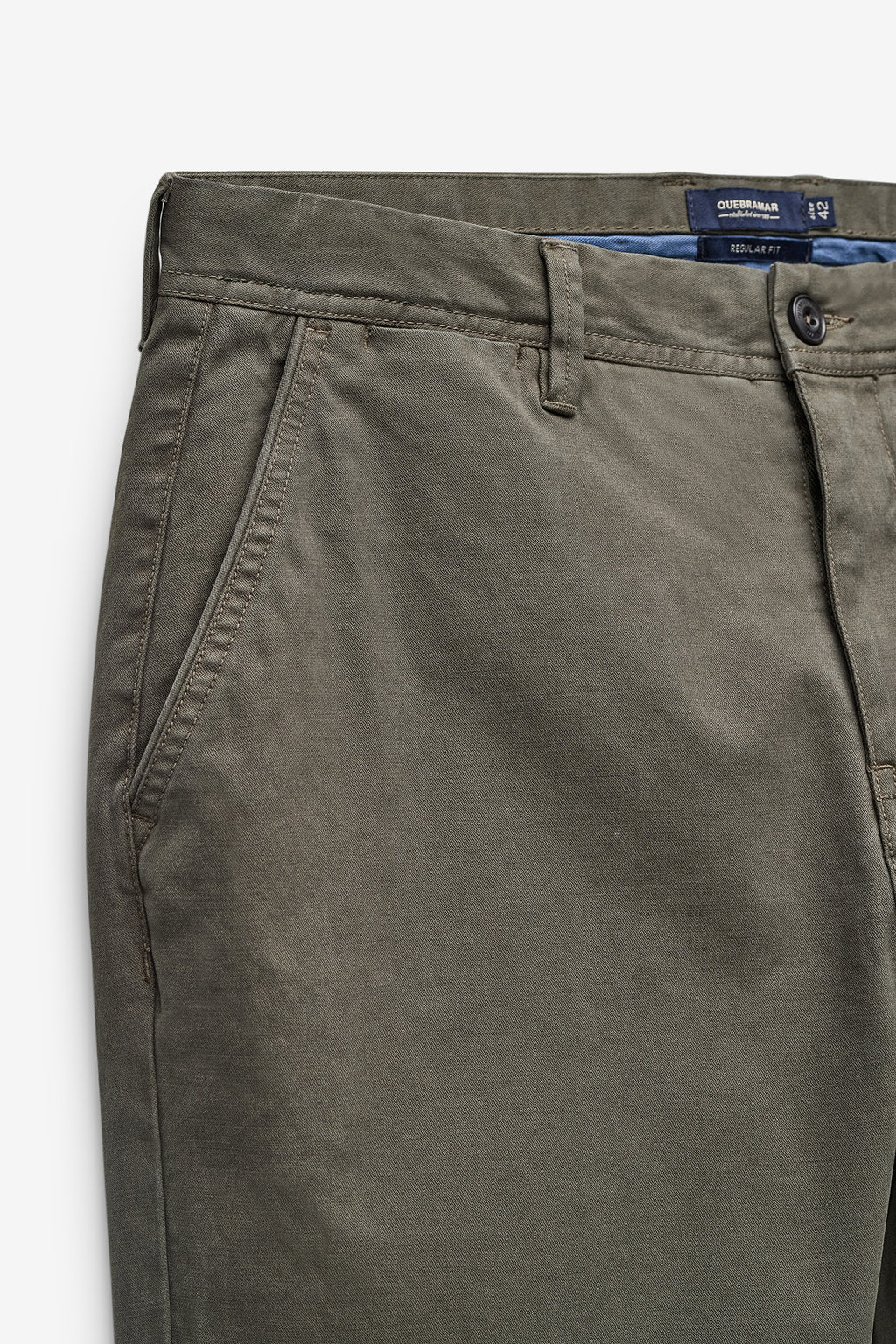 CALÇAS CHINO REGULAR FIT