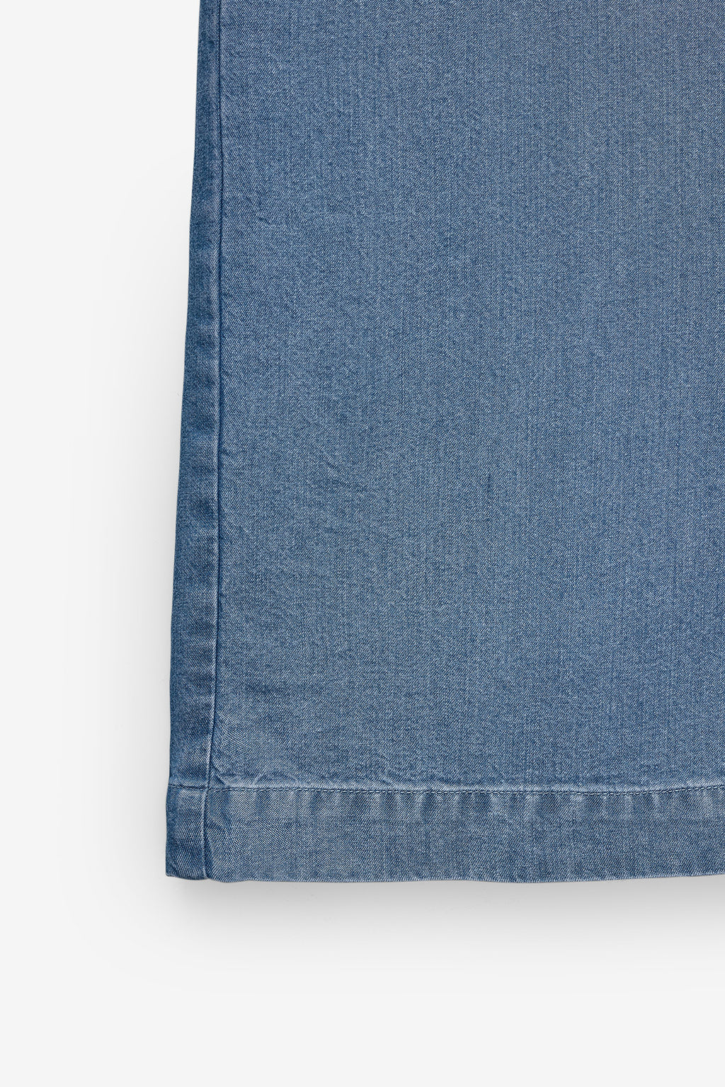 PANTALONES CHAMBRAY CON ELÁSTICO EN LA CINTURA