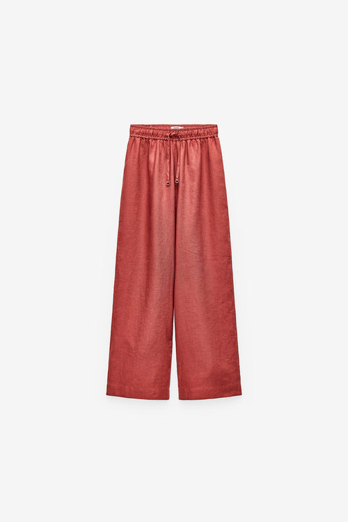 PANTALONES 100% LINO
