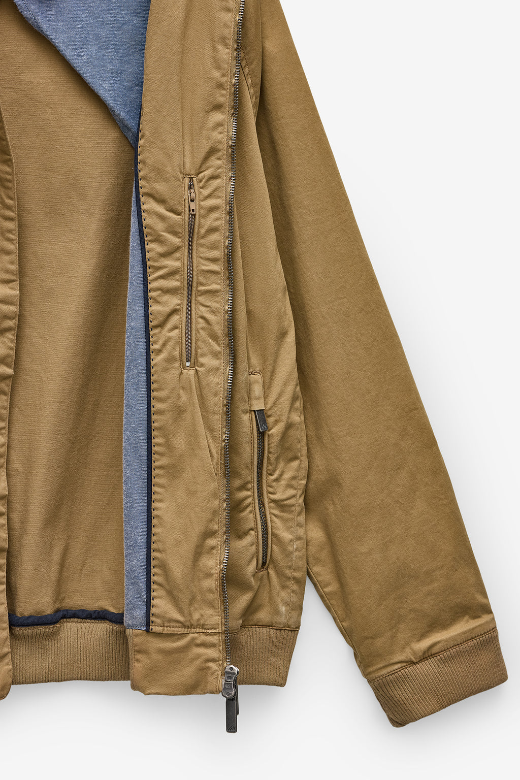 CAZADORA BOMBER DE TWILL