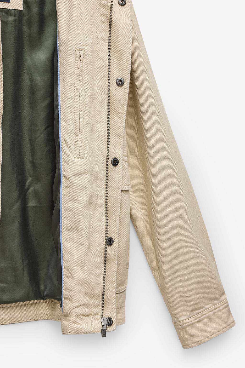 PARKA EM SARJA COM BOLSOS