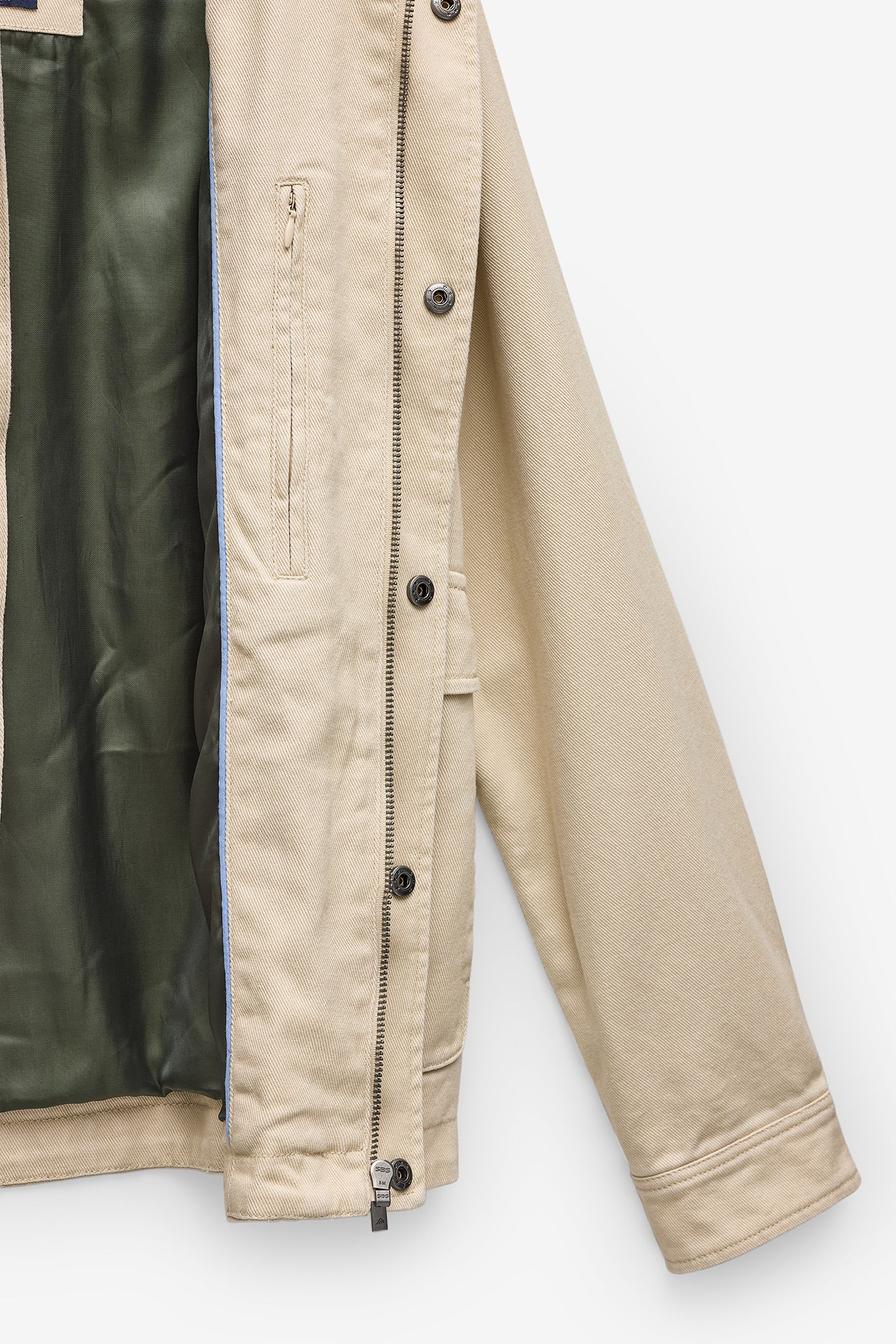PARKA EM SARJA COM BOLSOS