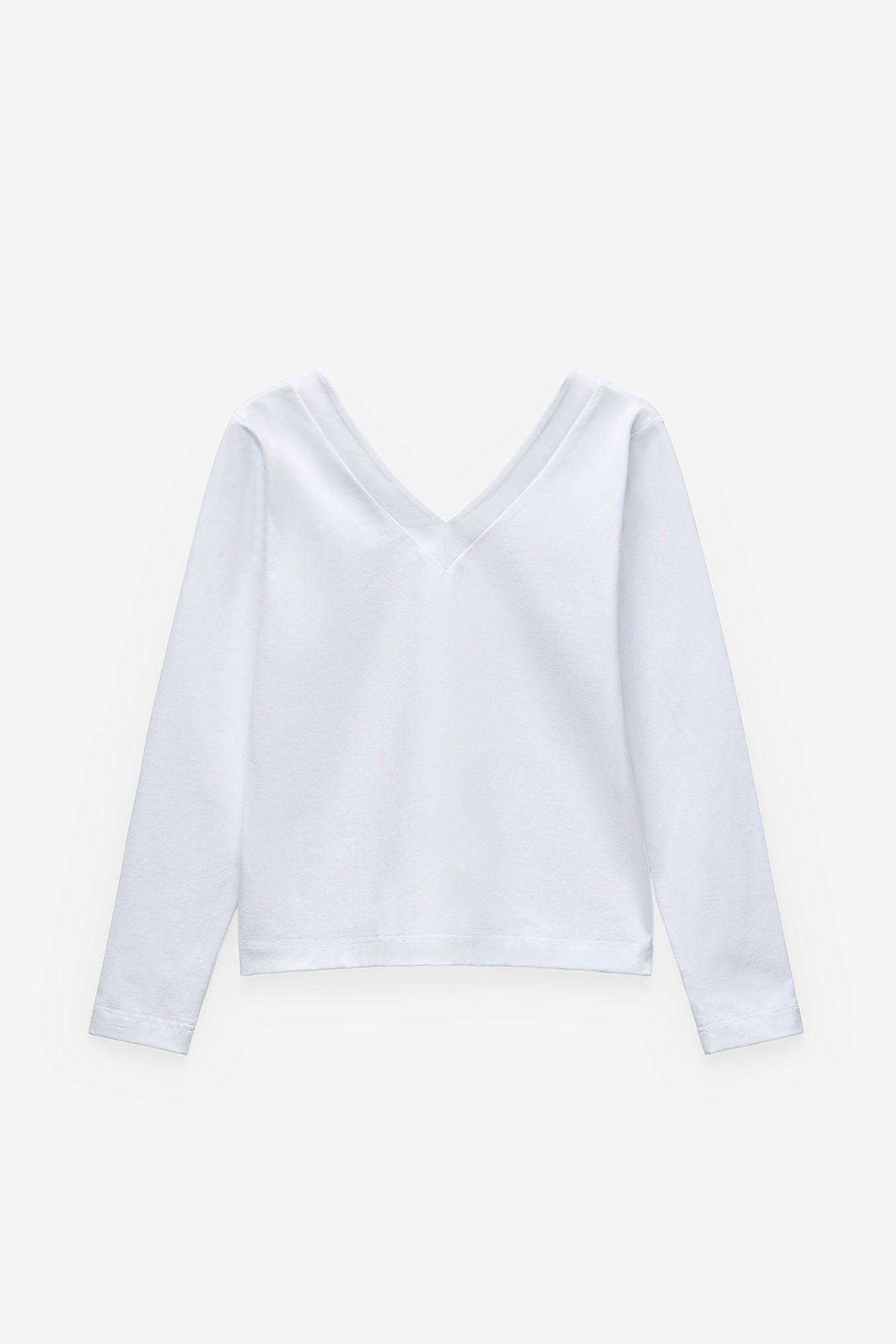 LONGSLEEVE COM DECOTE EM V
