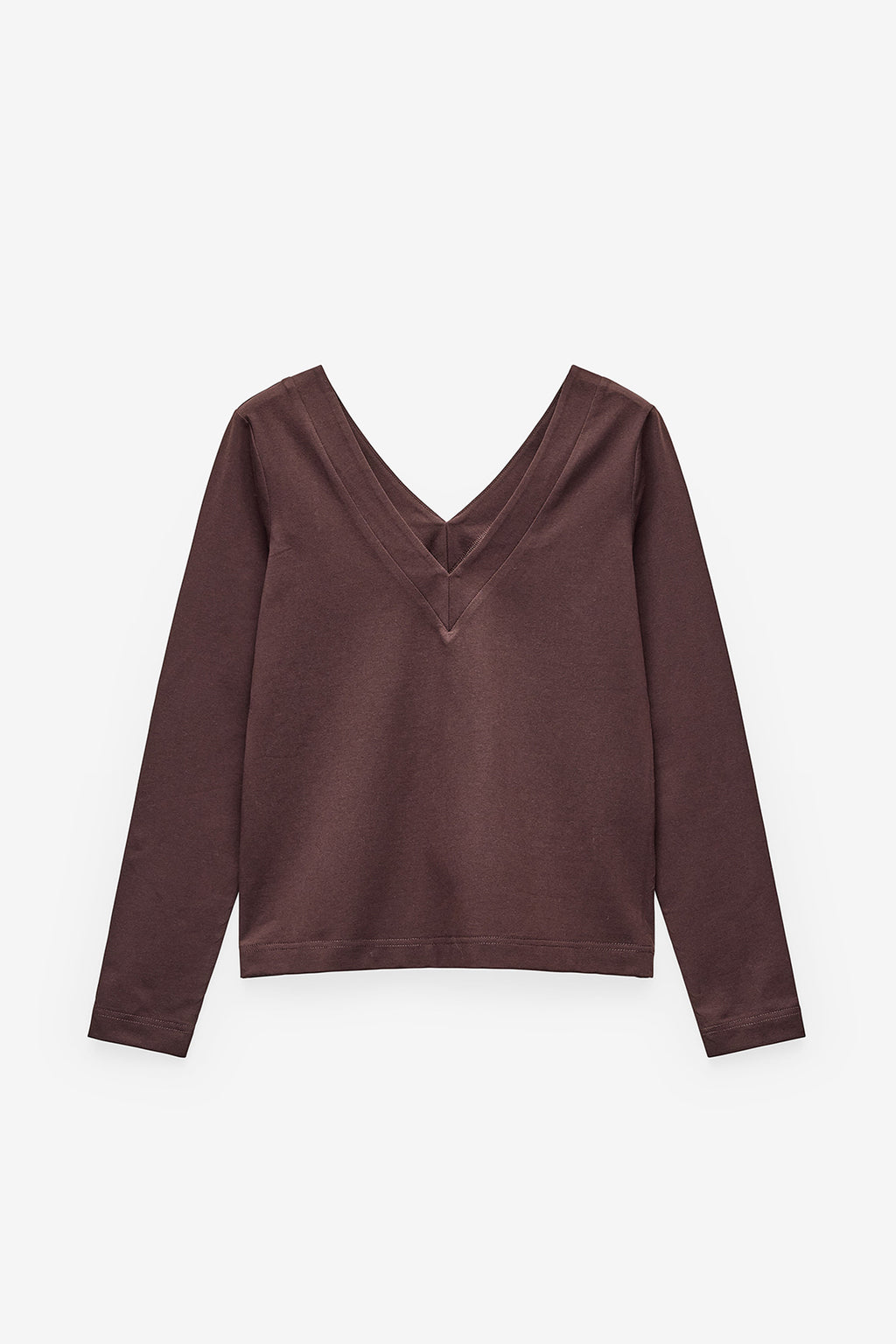 LONGSLEEVE COM DECOTE EM V