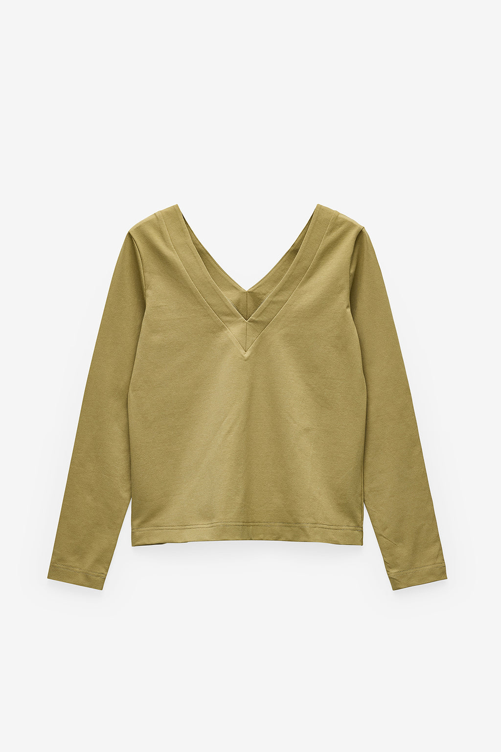 LONGSLEEVE COM DECOTE EM V