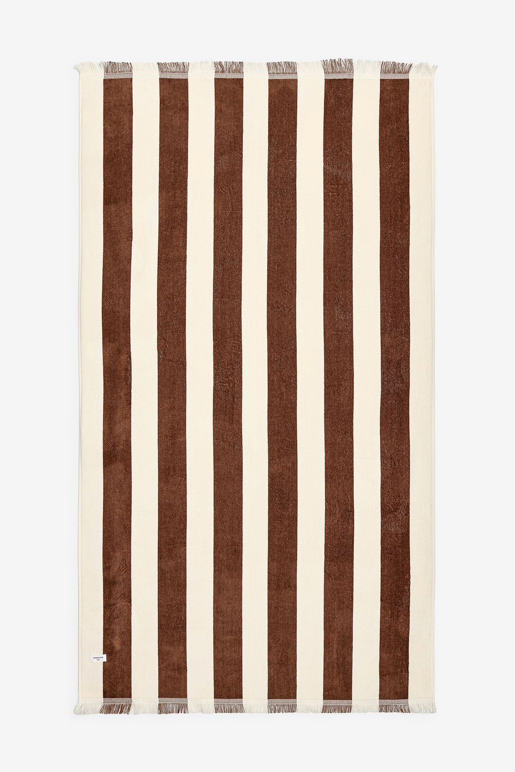 TOALHA JACQUARD ÀS RISCAS
