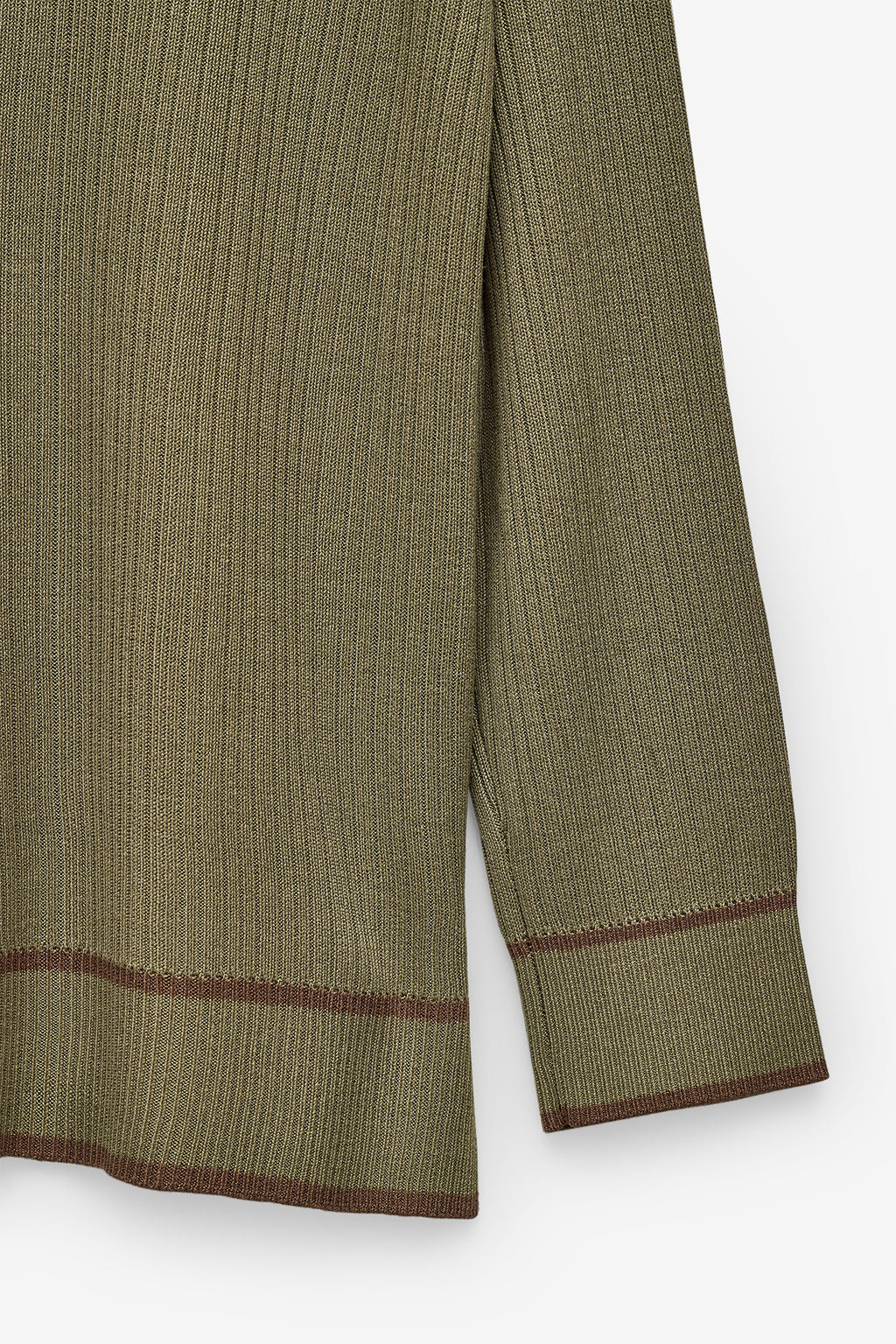 CAMISOLA DE MALHA COM GOLA DE POLO