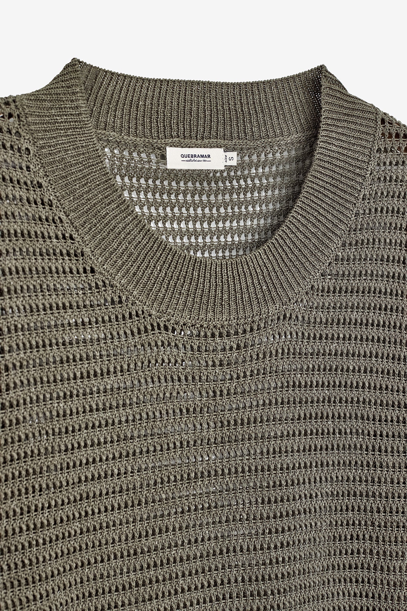 CAMISOLA DE MALHA MISTURA DE LINHO