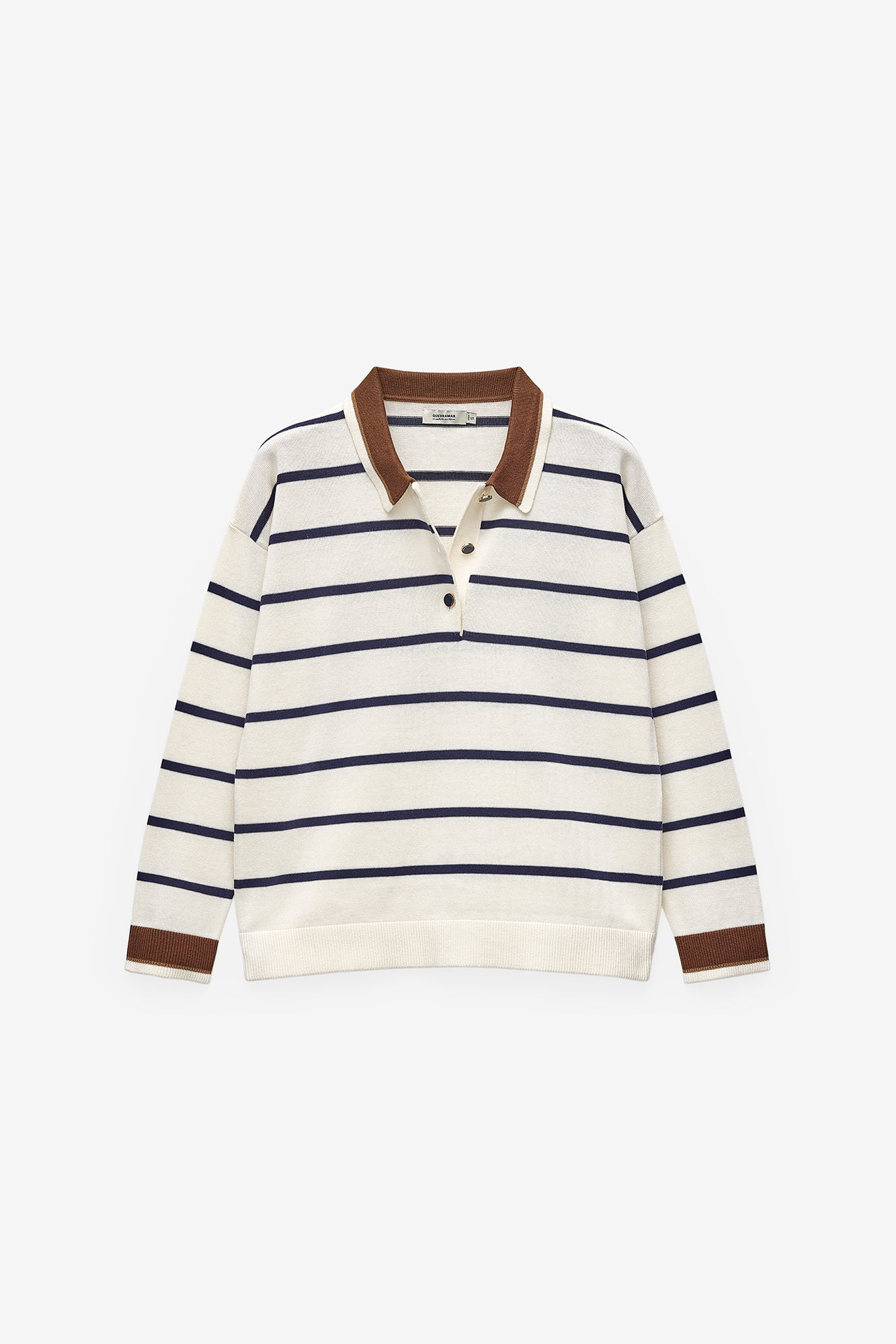 CAMISOLA MALHA COM GOLA DE POLO