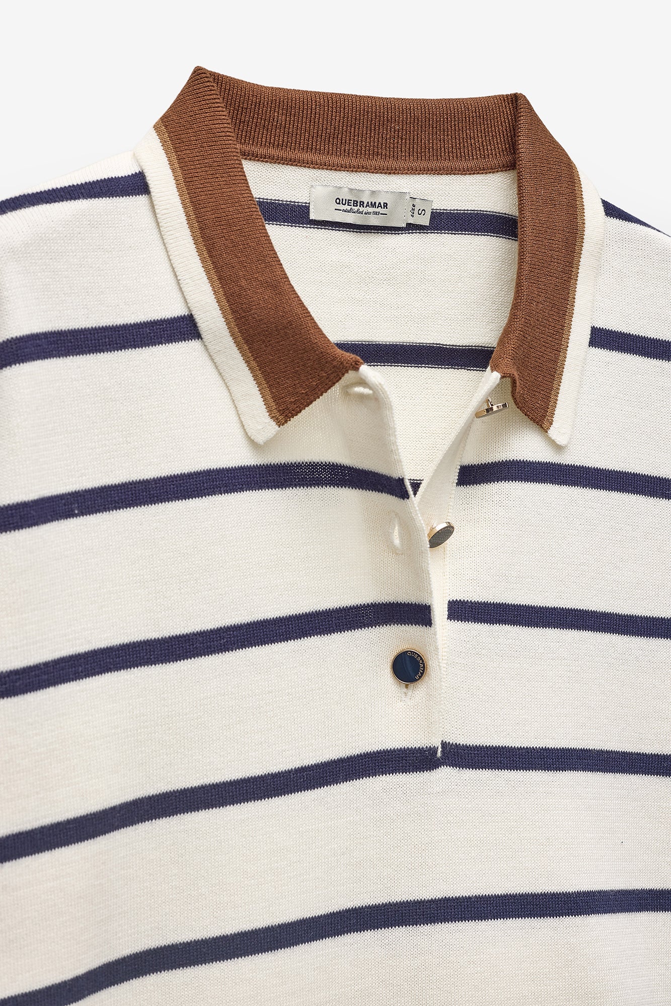 CAMISOLA MALHA COM GOLA DE POLO