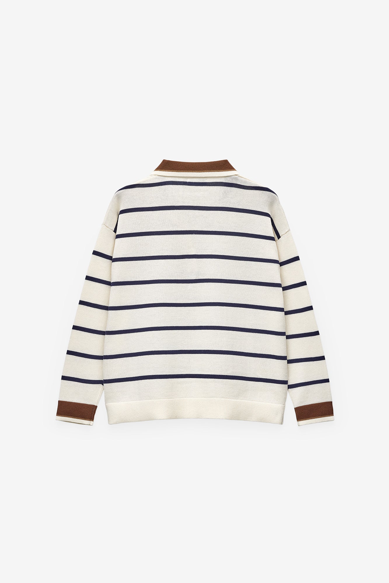 CAMISOLA MALHA COM GOLA DE POLO