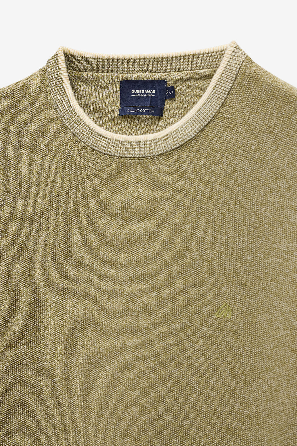 CAMISETA DE ALGODÓN CON MICROESTRUCTURA