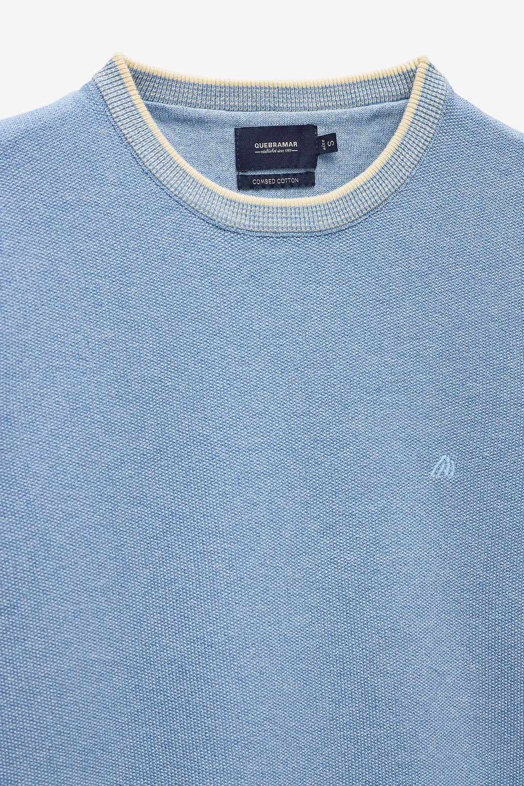 CAMISOLA EM ALGODÃO COM MICROESTRUTURA