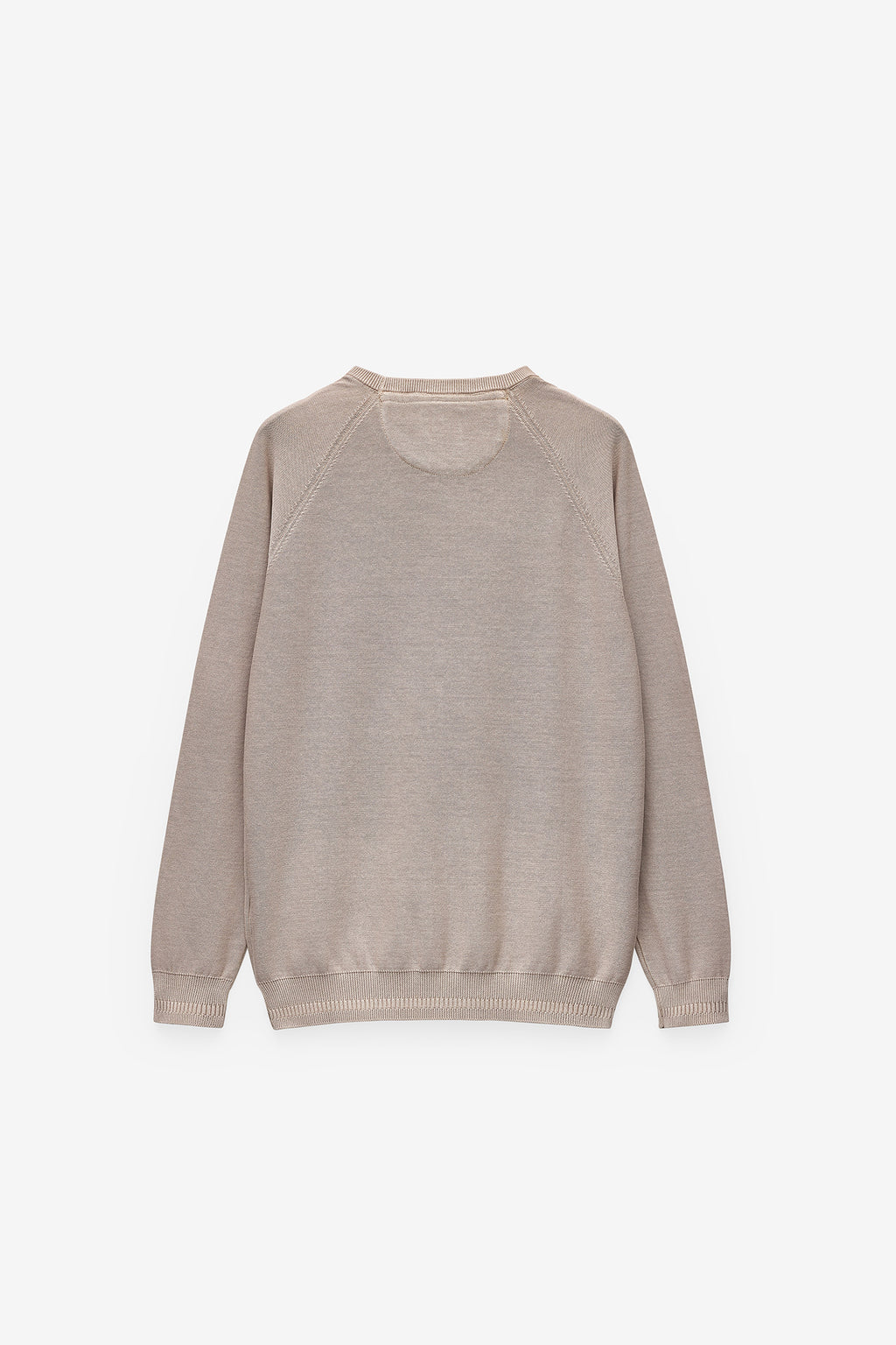 CAMISOLA DE MALHA COM DECOTE REDONDO
