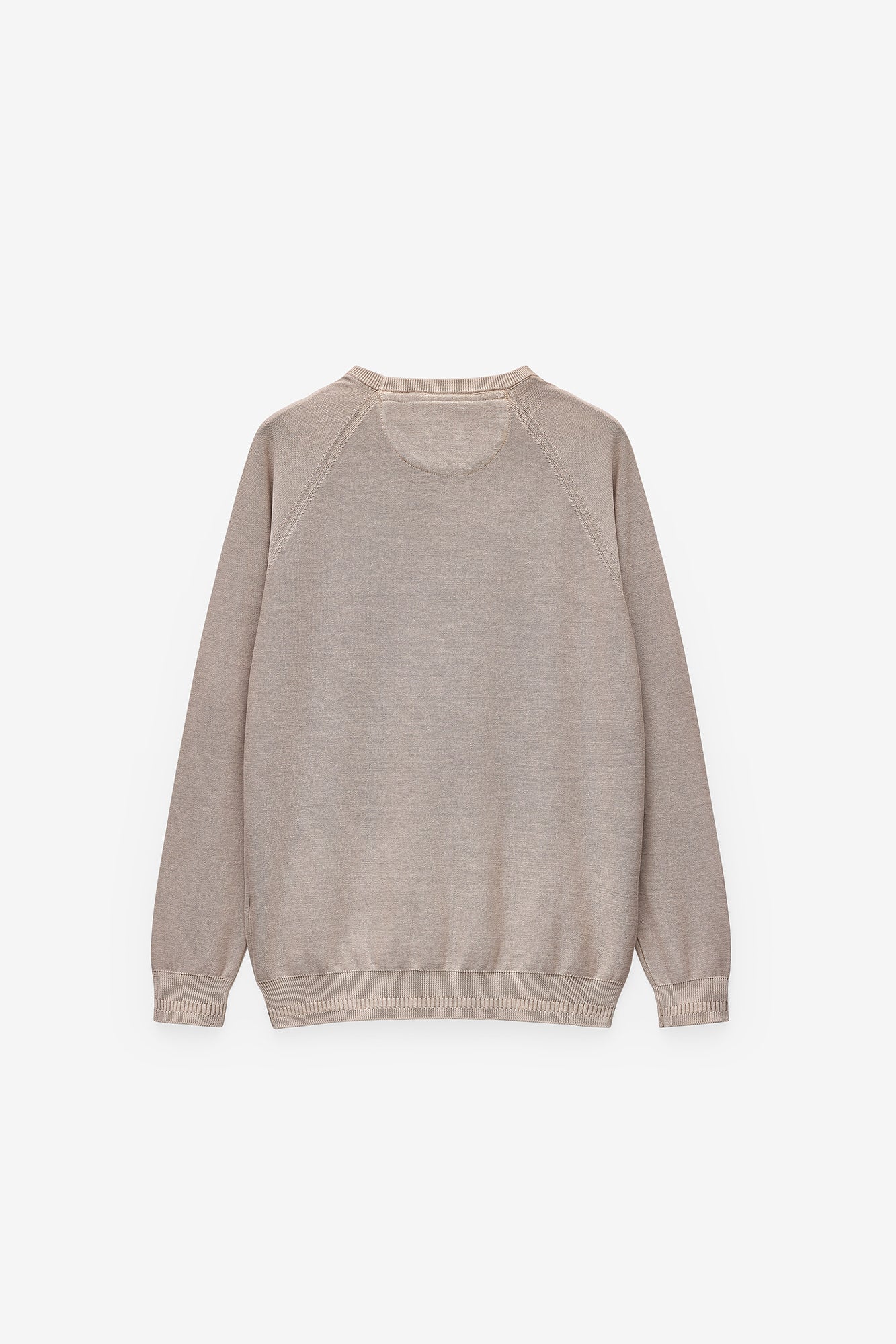 CAMISOLA DE MALHA COM DECOTE REDONDO