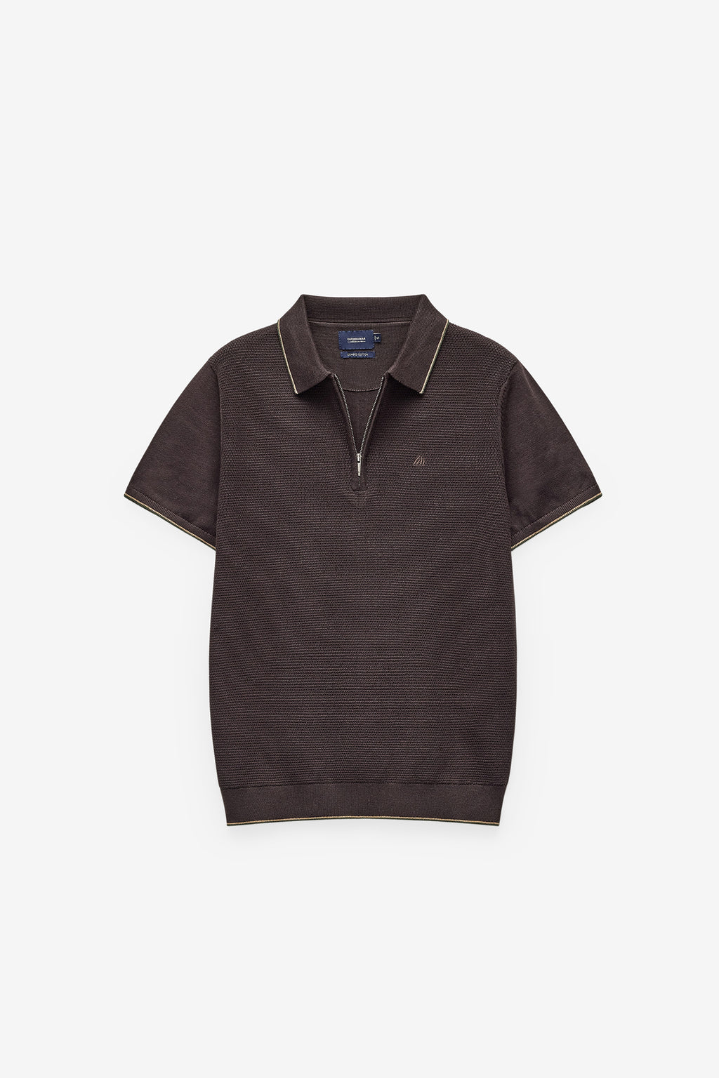CAMISOLA COM GOLA DE POLO