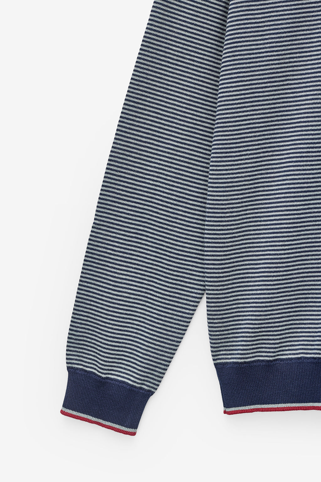 SWEAT DE MALHA ÀS RISCAS