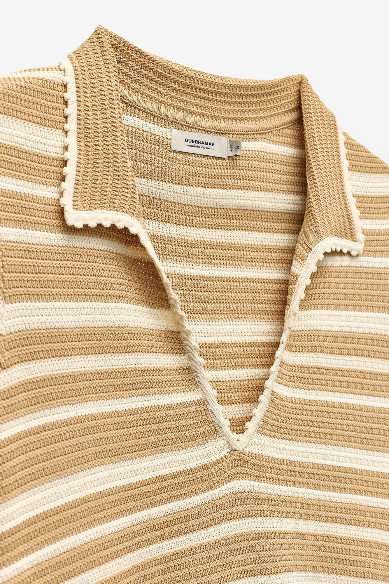 POLO DE RAYAS DE PUNTO