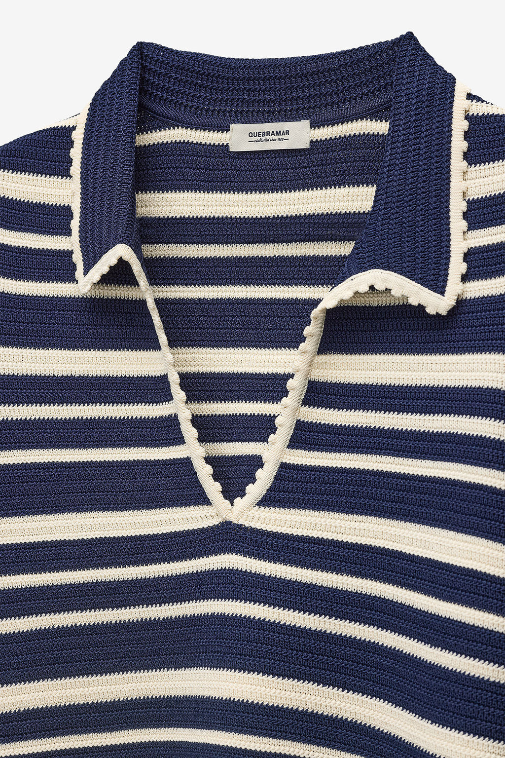 POLO DE RAYAS DE PUNTO