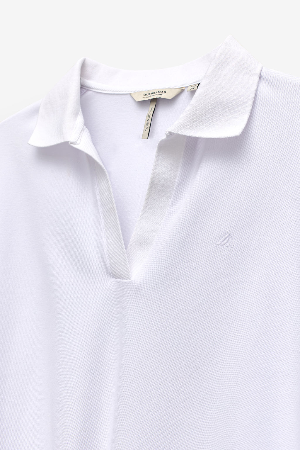POLO EM PIQUÉ COM CORDÃO AJUSTÁVEL