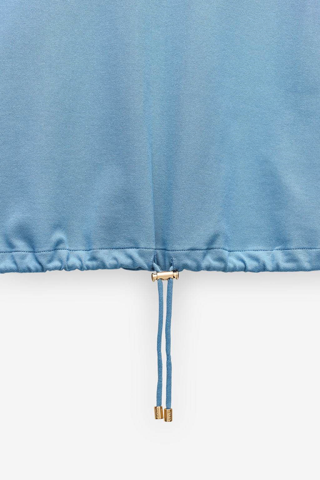 POLO EM PIQUÉ COM CORDÃO AJUSTÁVEL
