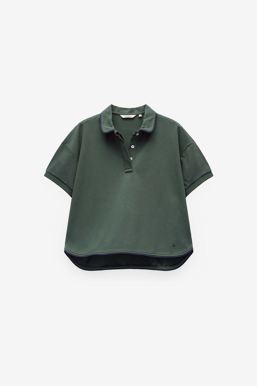 POLO COM CONTRASTES FITTING LARGO
