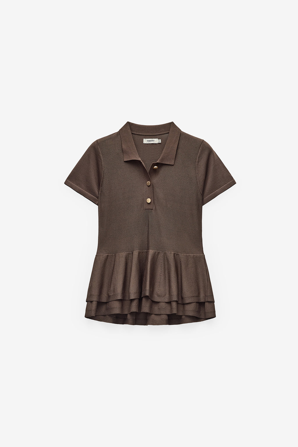 POLO DE PUNTO CON PEPLUM