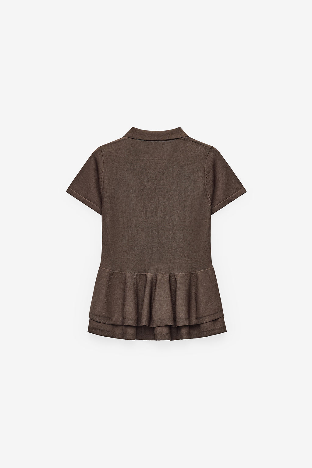 POLO DE PUNTO CON PEPLUM