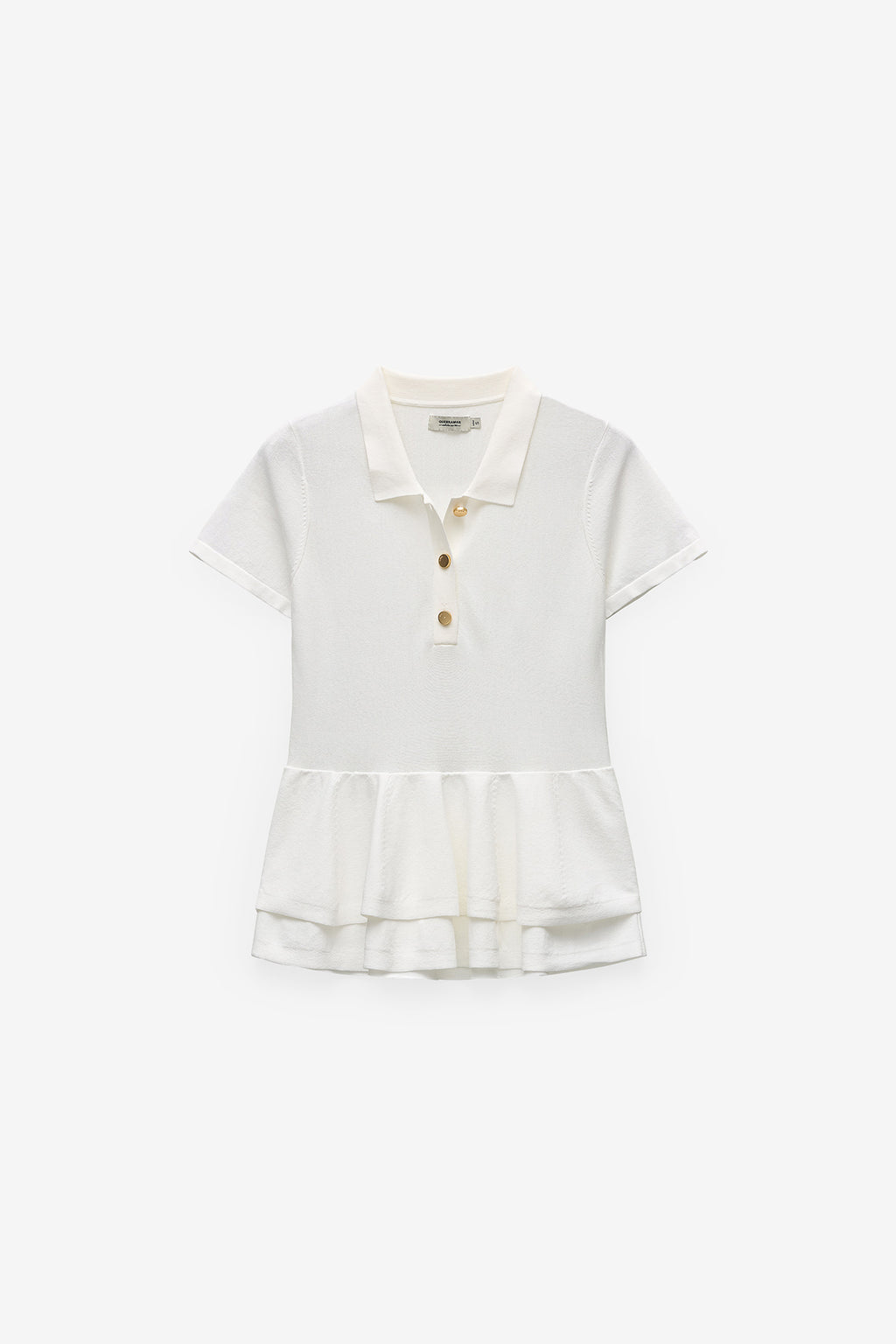 POLO DE PUNTO CON PEPLUM