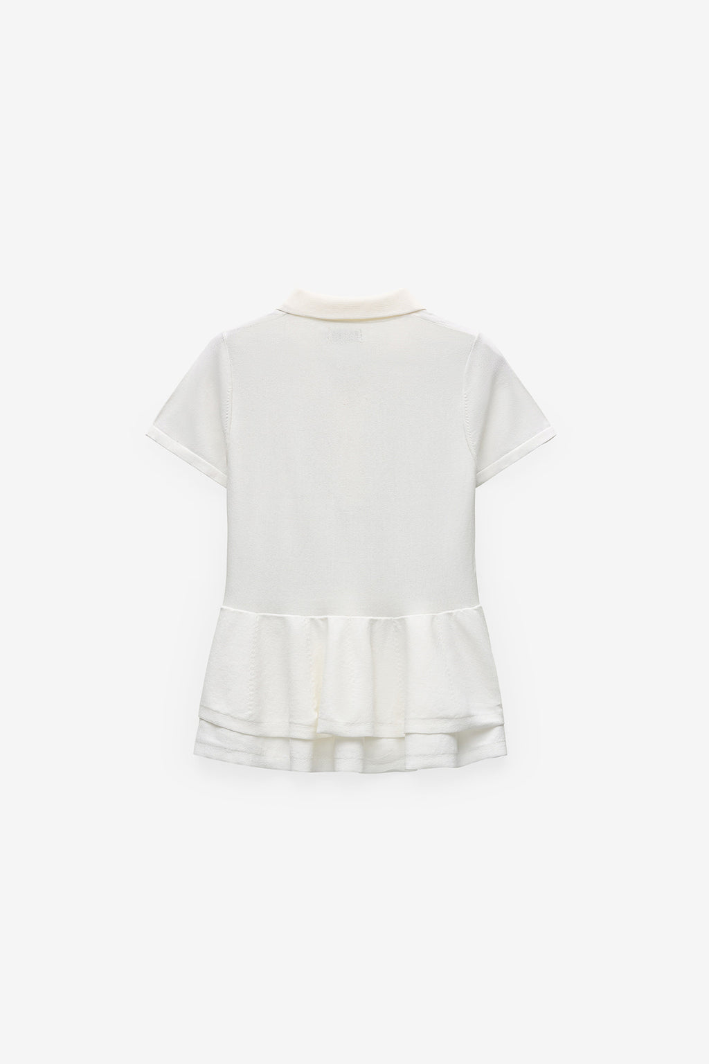 POLO DE PUNTO CON PEPLUM