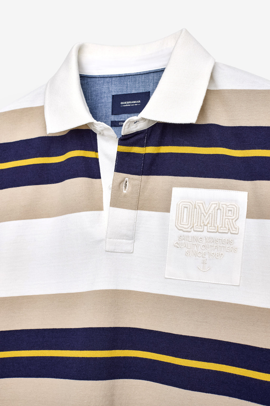POLO DE RUGBY MANGA LARGA RAYADO
