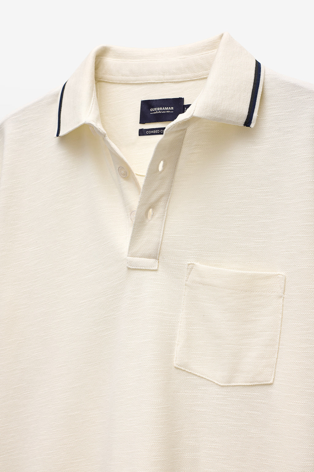 POLO DE PIQUÉ CON BOLSILLO PARA HOMBRE