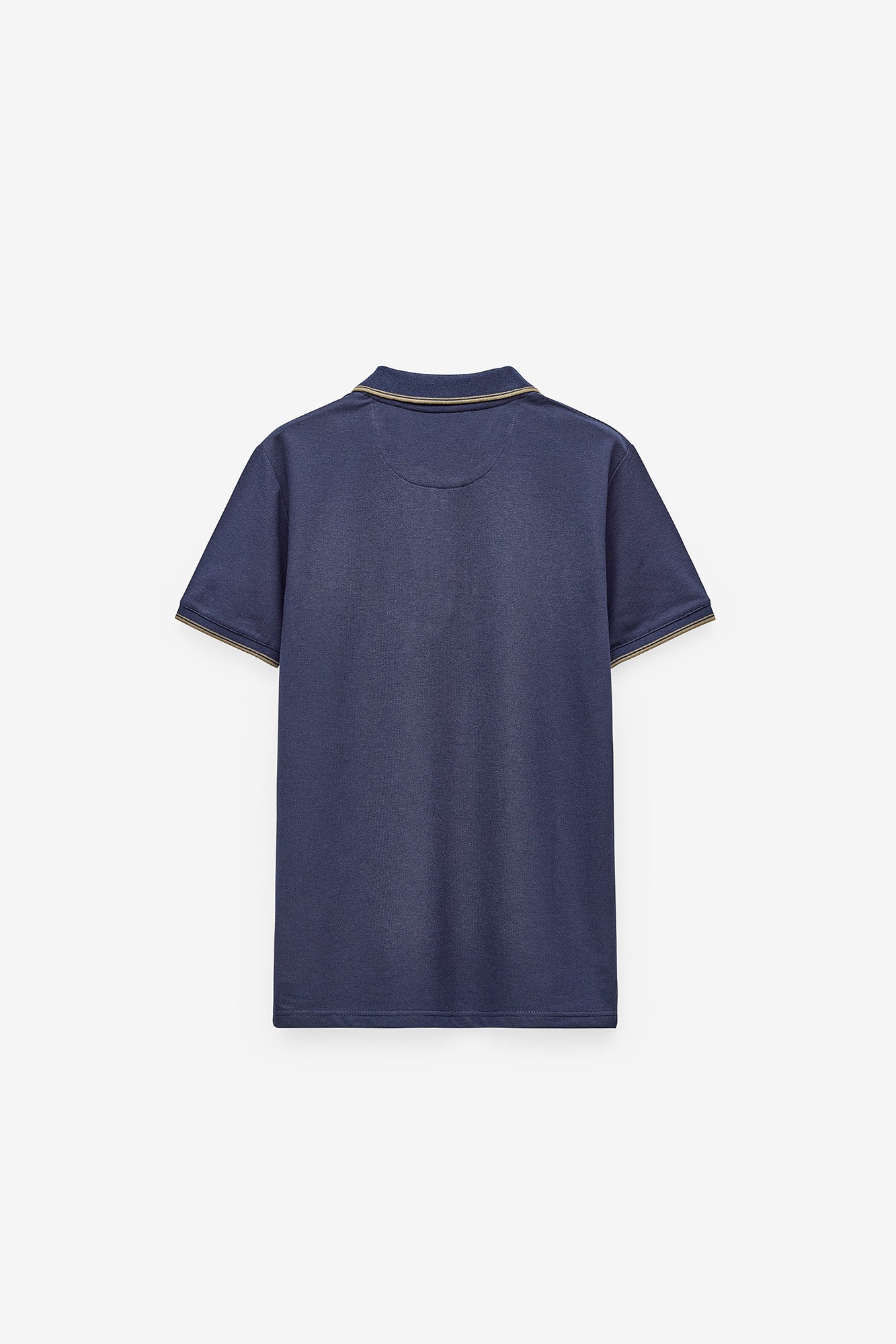 POLO SLIM FIT EM PIQUET COM FECHO
