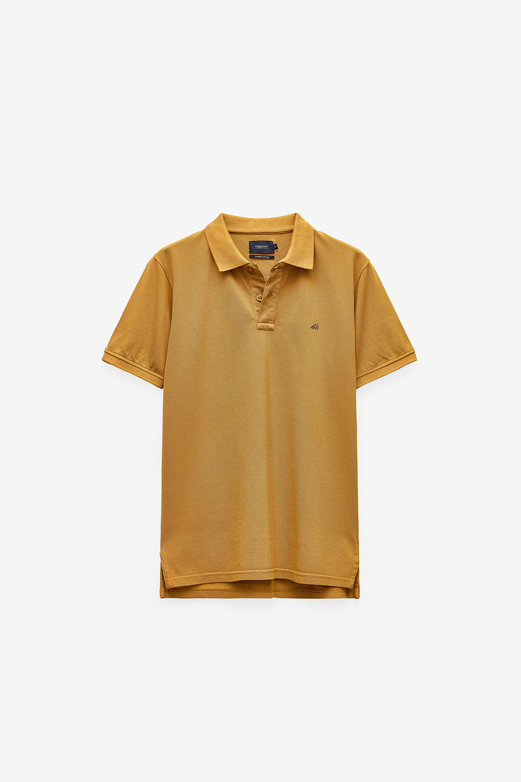 POLO PIQUET COM LOGO EM CONTRASTE