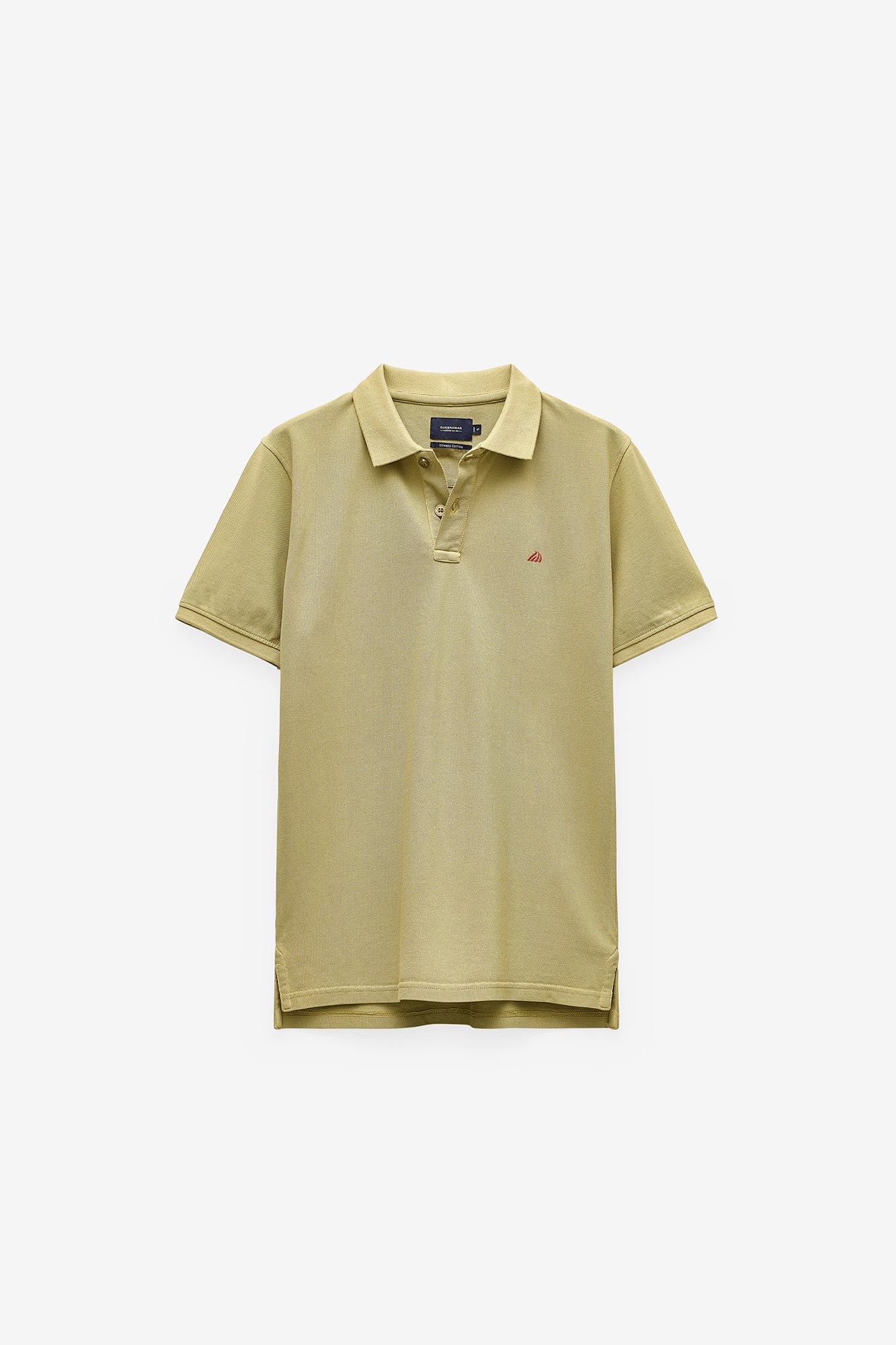 POLO PIQUET COM LOGO EM CONTRASTE