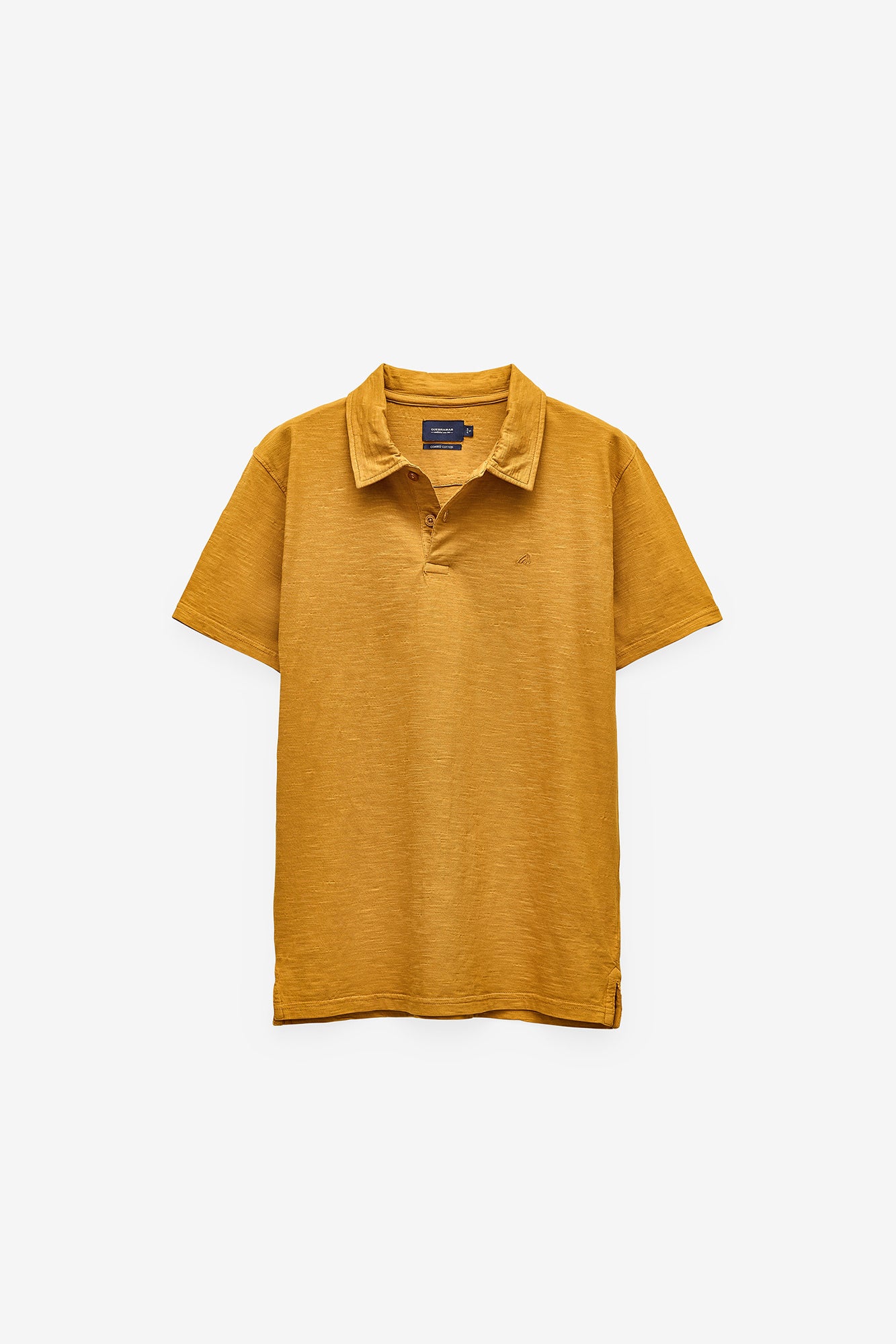 POLO EM SLUB COM GOLA