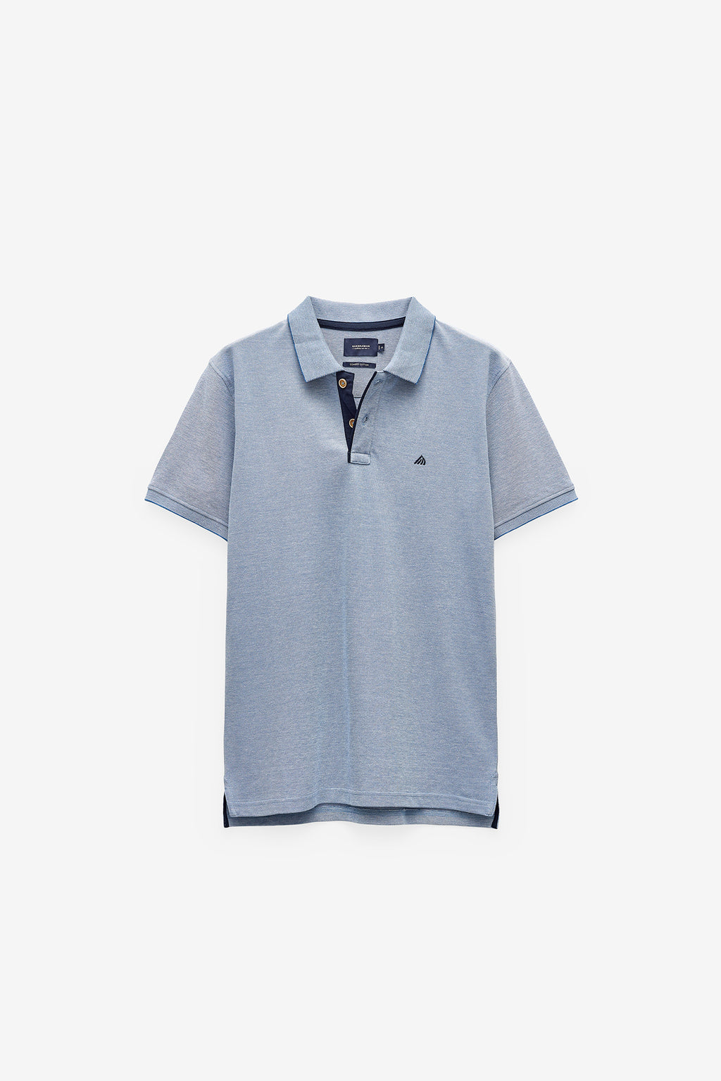 POLO COM EFEITO OXFORD MELANGE