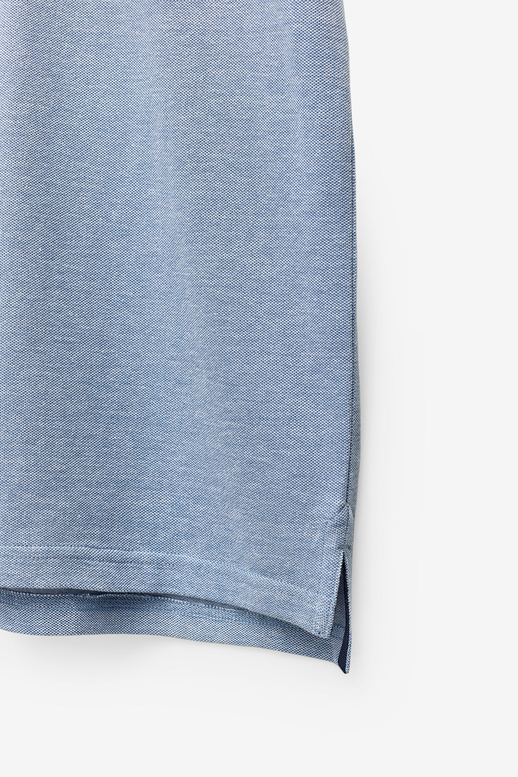 POLO COM EFEITO OXFORD MELANGE