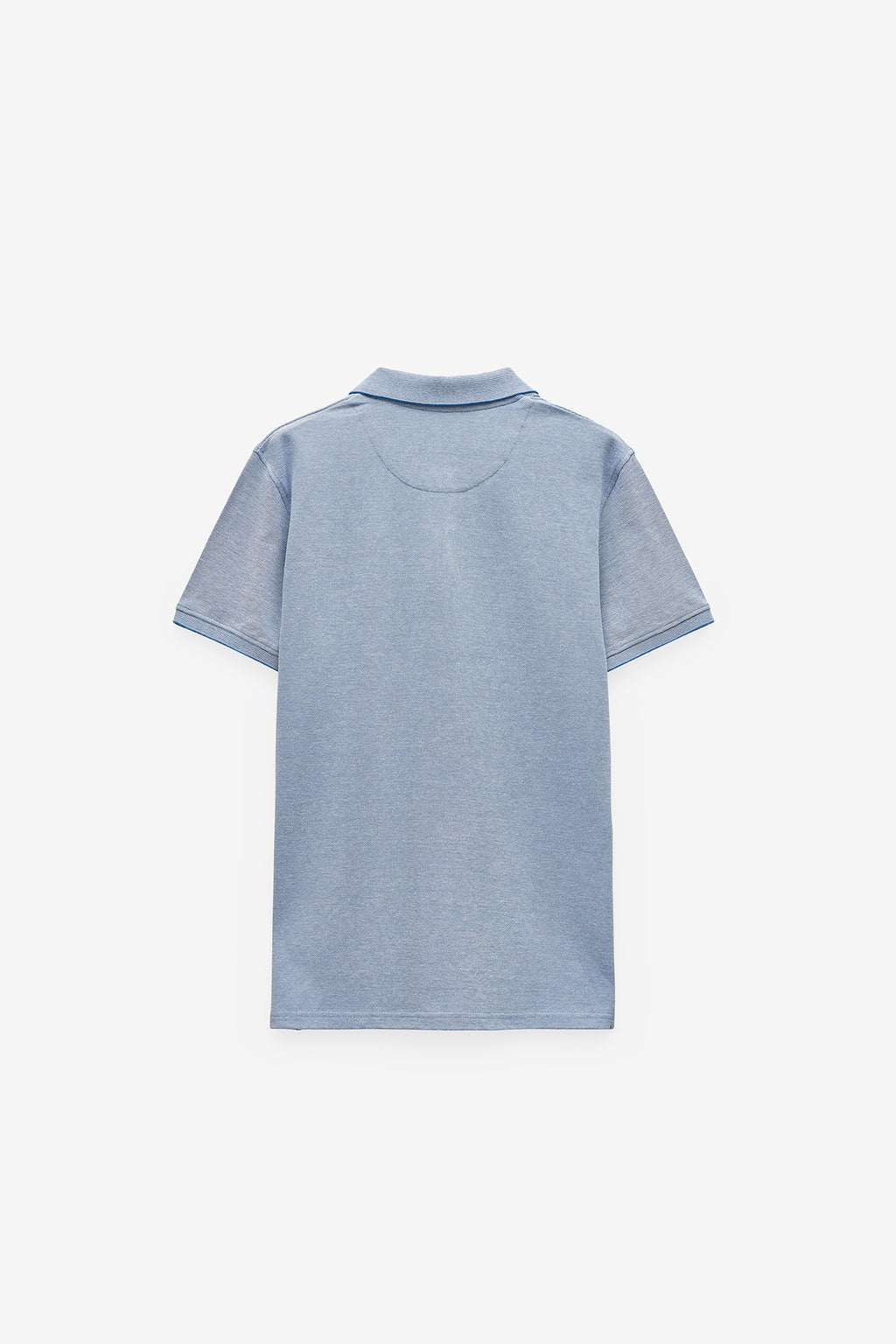 POLO COM EFEITO OXFORD MELANGE