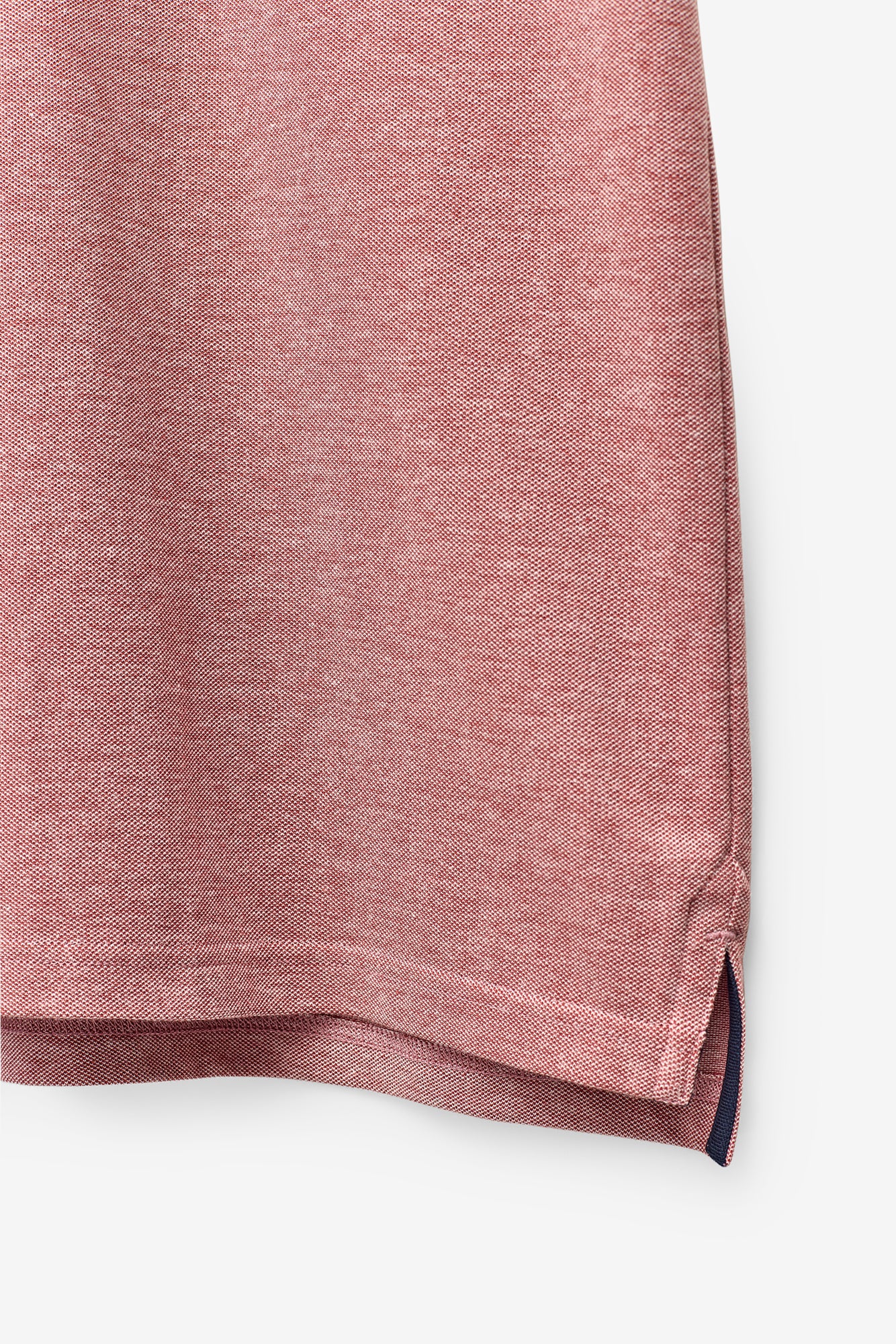 POLO COM EFEITO OXFORD MELANGE