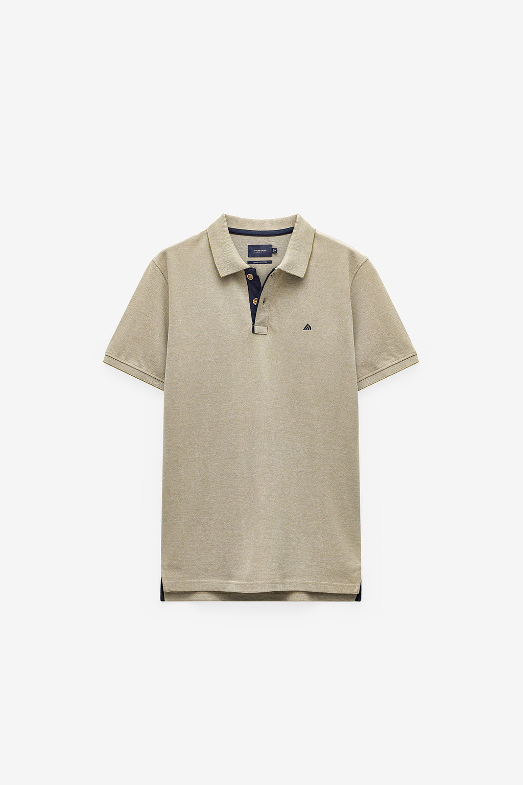 POLO COM EFEITO OXFORD MELANGE