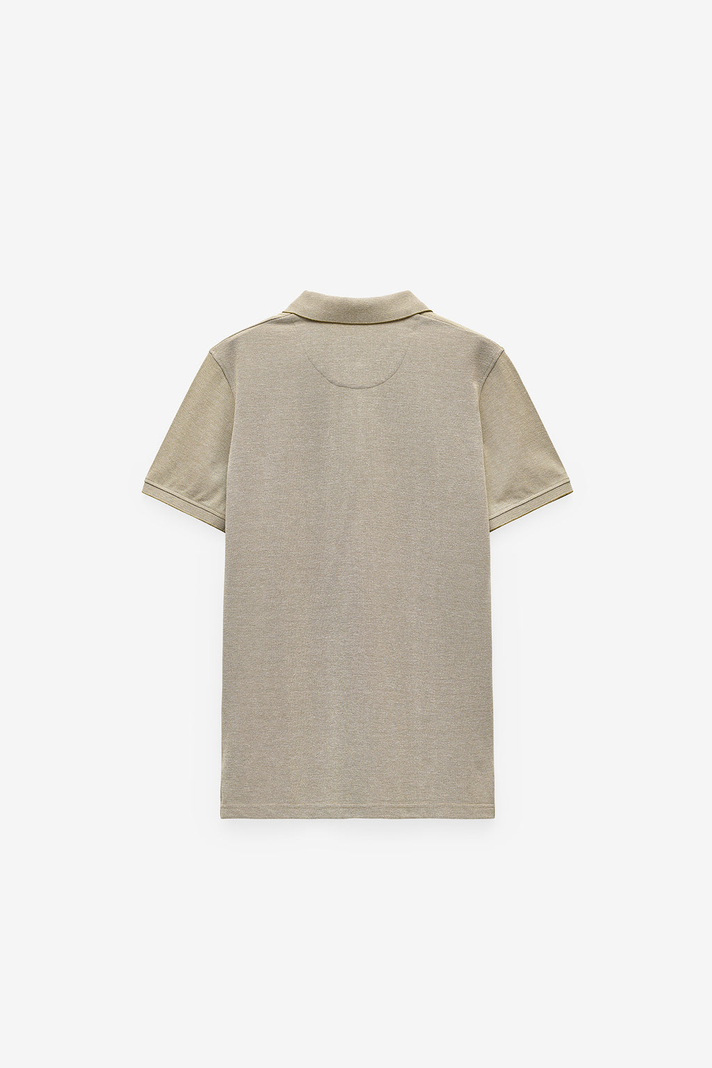POLO COM EFEITO OXFORD MELANGE
