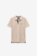 POLO COM EFEITO OXFORD MELANGE