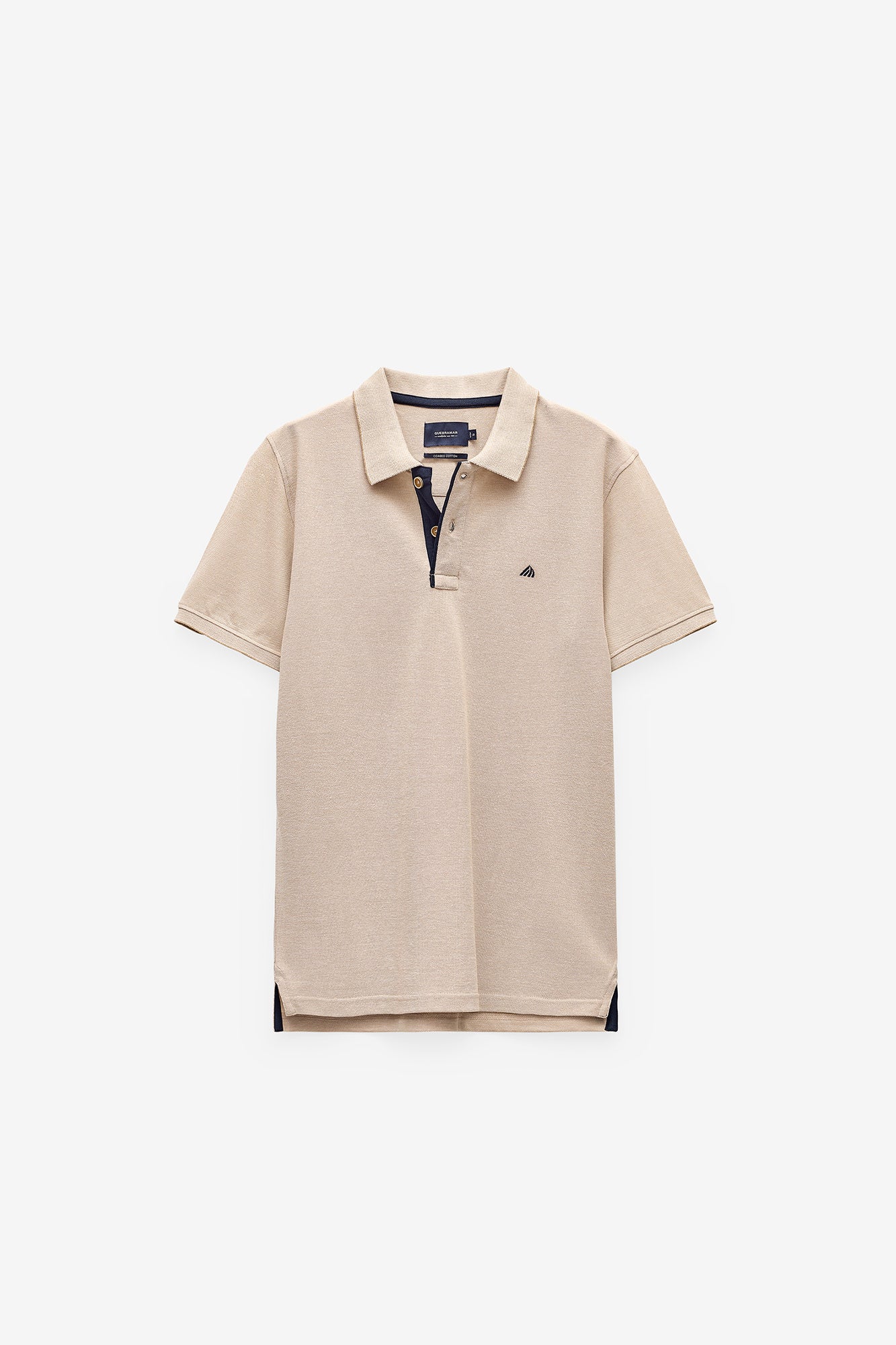 POLO COM EFEITO OXFORD MELANGE