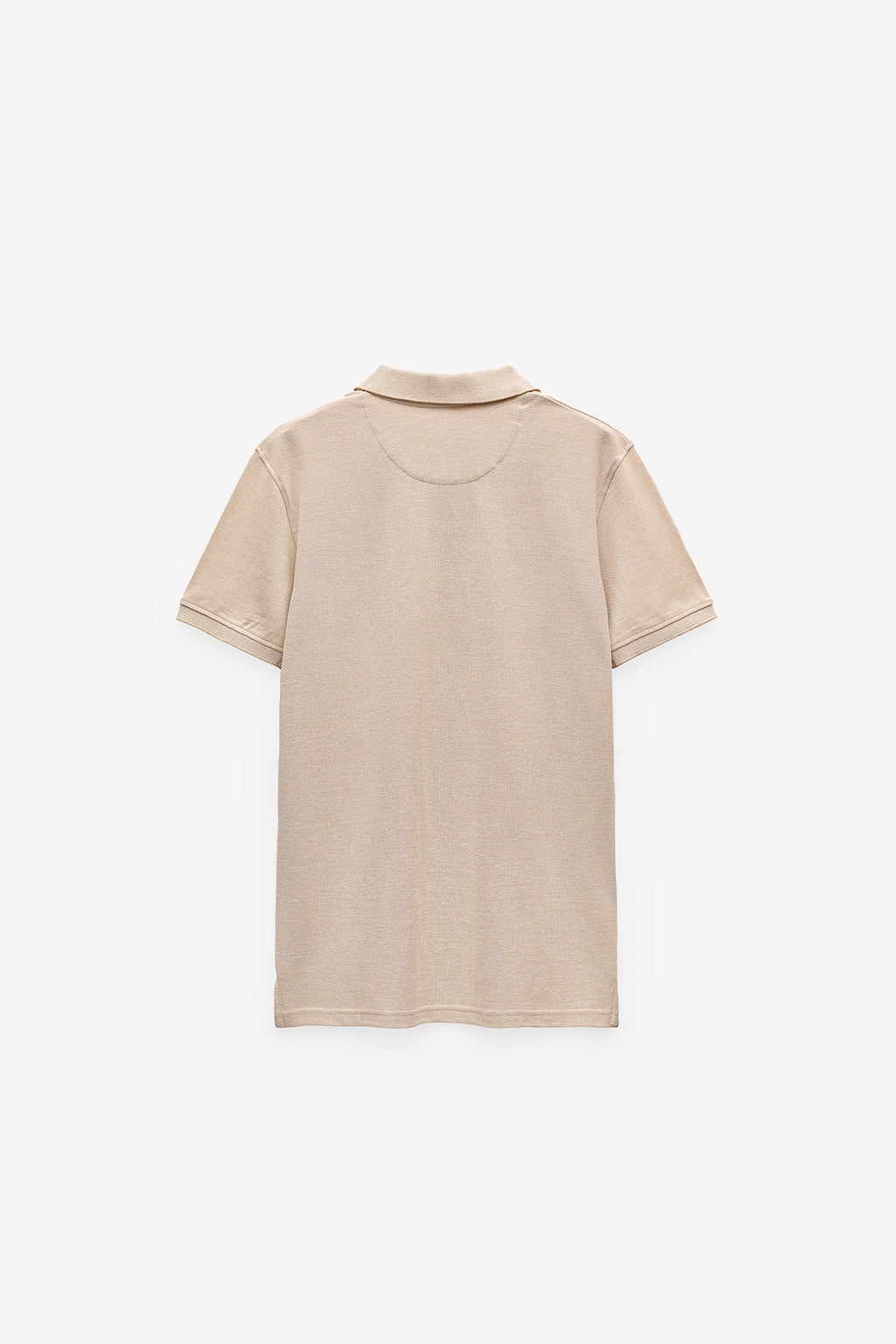 POLO COM EFEITO OXFORD MELANGE