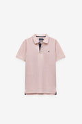 POLO COM EFEITO OXFORD MELANGE