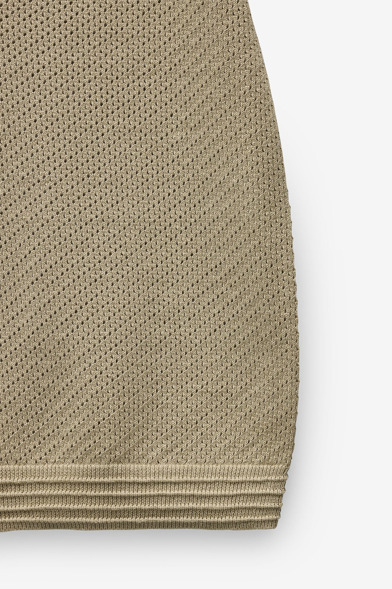 POLO EM MALHA COM TEXTURA