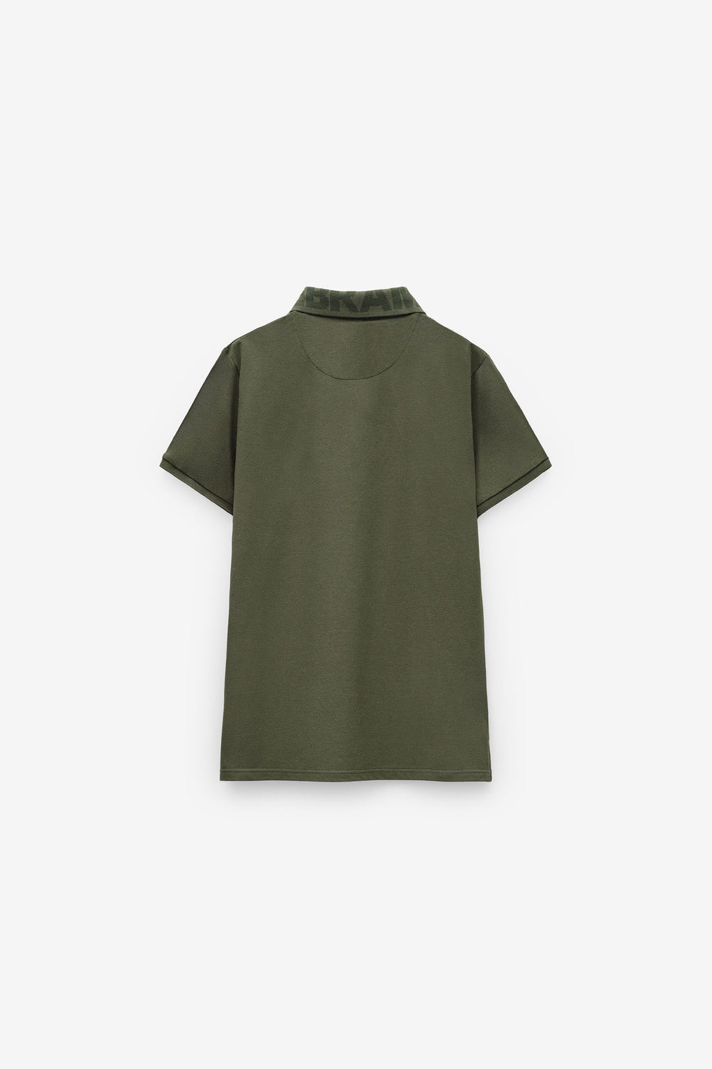 POLO MICRO PIQUET COM GOLA JACQUARD