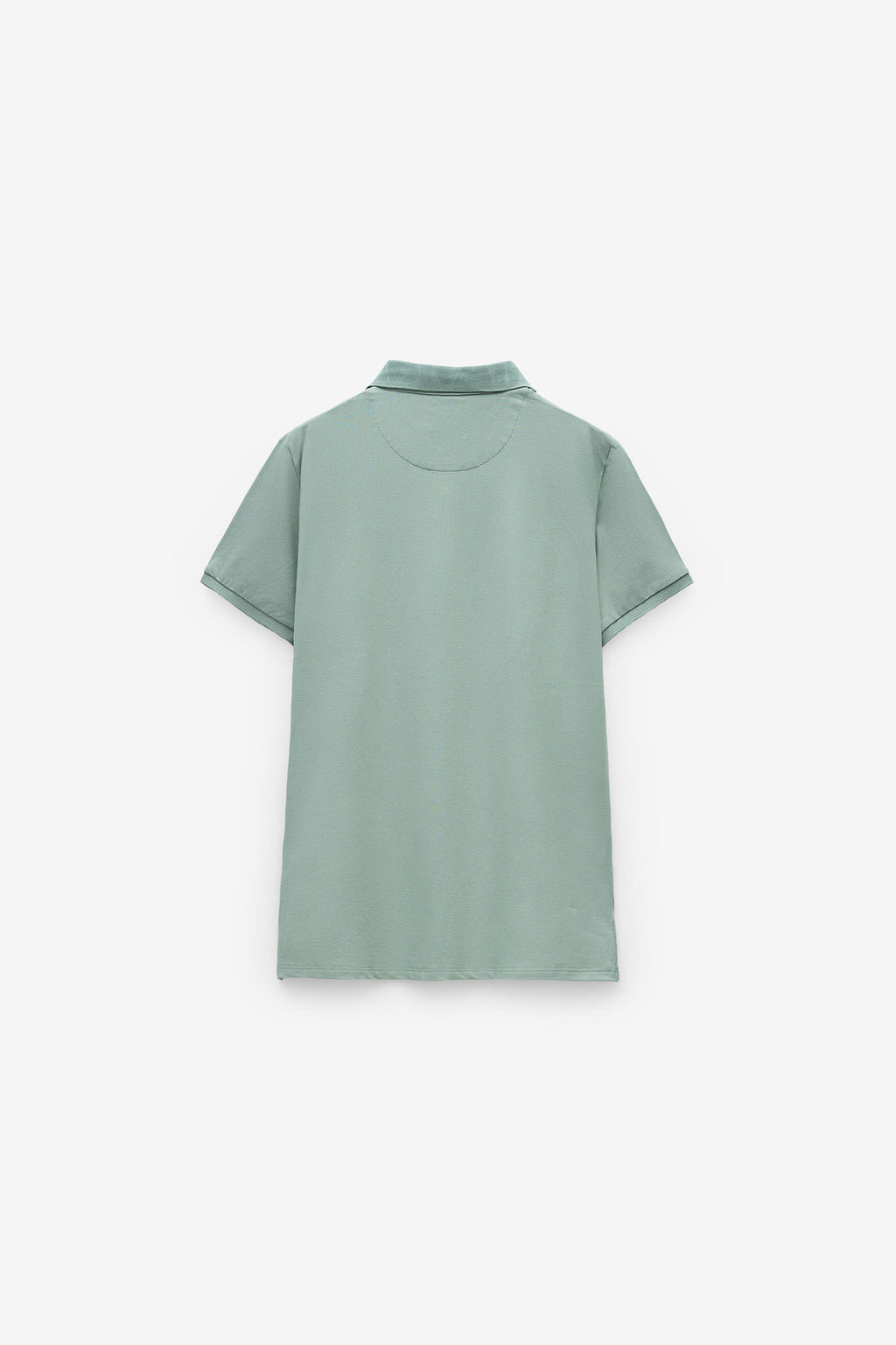 POLO MICRO PIQUET COM GOLA JACQUARD